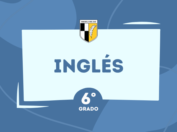 Inglés 6° - 2024