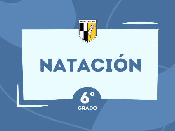 Natación 6° - 2024