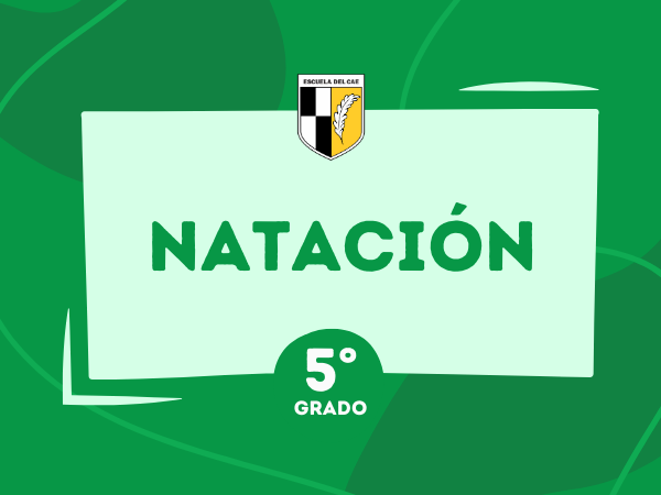 Natación 5° - 2024