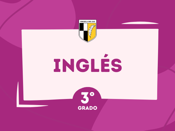 Inglés 3° - 2024