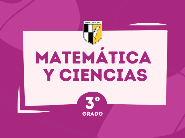 Matemática y Ciencias Naturales 3° - 2024