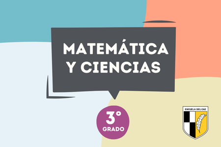 Matemática y Ciencias Naturales 3° - 2026