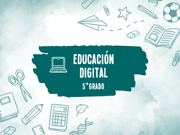 5° Educación digital